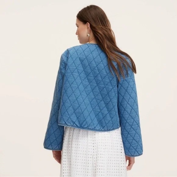 kate spade New York x Target Quilted Denim Jacket - Picture 2 of 5